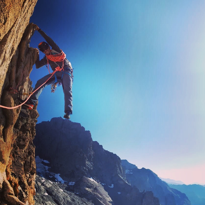 Chamonix Granit Rock Climbing with Guide